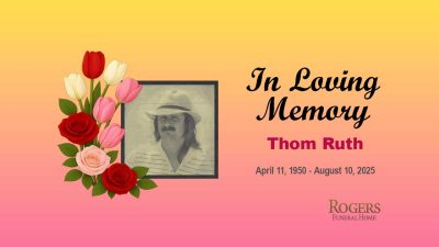 Thom Ruth  – August 10 , 2025