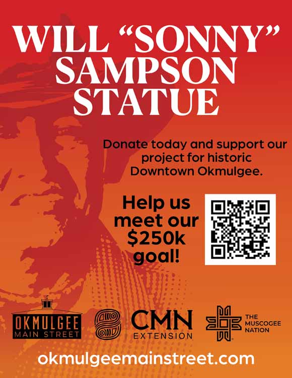 Will Sampson Statue Flyer