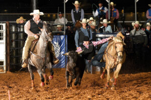 Nathan Duvall competing in Weatherford - Photo: Dale Hirschman