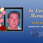 Gary Ron Vanzant November 8 1957 — April 6 2026