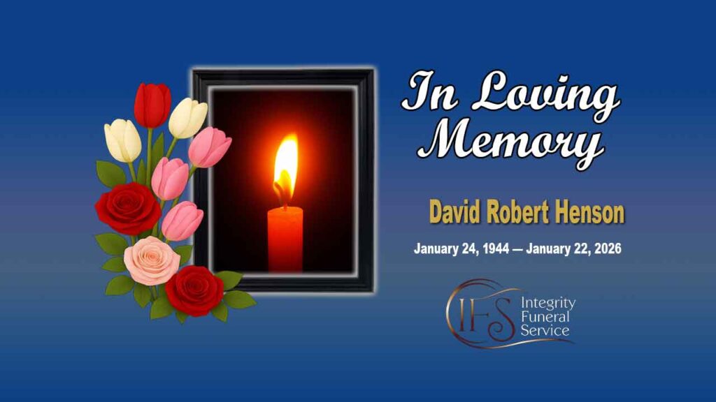 Obituary For David Robert Henson
