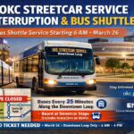 OKC Streetcar service interruption planned for March 25 & 26