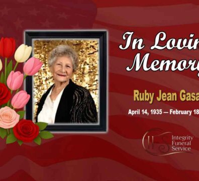 Ruby Jean Gasaway April 14, 1935 — February 18, 2026