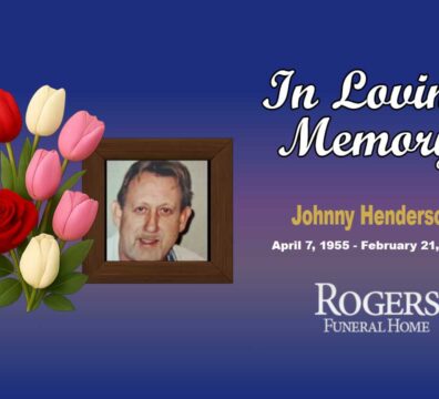 Johnny Henderson April 7, 1955 - February 21, 2026