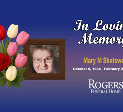 Mary M Shatswell October 6, 1934 - February 24, 2026