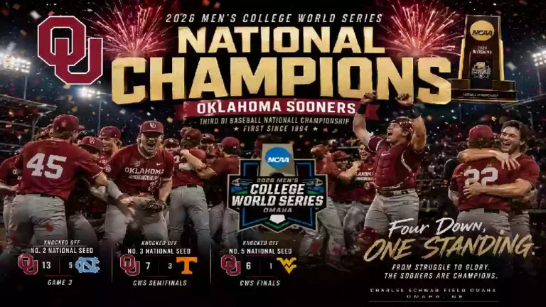 Soners Win the 2026 ncaa world championship