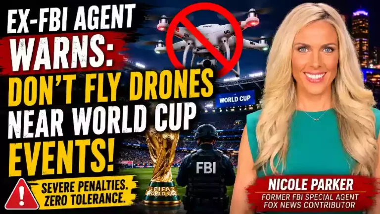 EX-FBI agent warns don't fly drones near world cup events