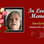 Dianna Sue Dunlap – September 25 1954 – April 6 2026