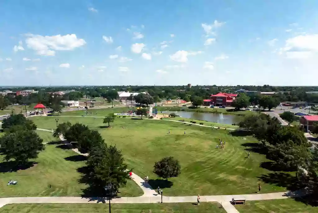Well-maintained public park in McAlester with open green space