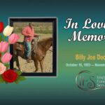 Obituary For Billy Joe Dodge – November 7 – 2025
