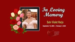 Obituary For Sutv Violet Harjo