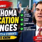 Kevin Stitt Outlines Oklahoma Education Changes as Students Return to Classrooms