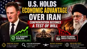 Nathan Sales discusses U.S. economic pressure on Iran as sanctions, Strait of Hormuz tensions, and military readiness shape the growing U.S.-Iran confrontation.