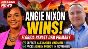 Angie Nixon wins Florida Democratic Senate primary over Alexander Vindman in 2026 election