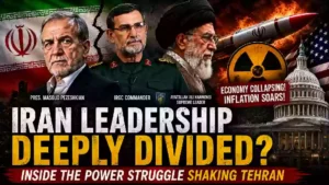 Iran leadership divided as President Masoud Pezeshkian, an IRGC commander and Supreme Leader Ayatollah Ali Khamenei appear amid rising tensions, economic pressure and inflation