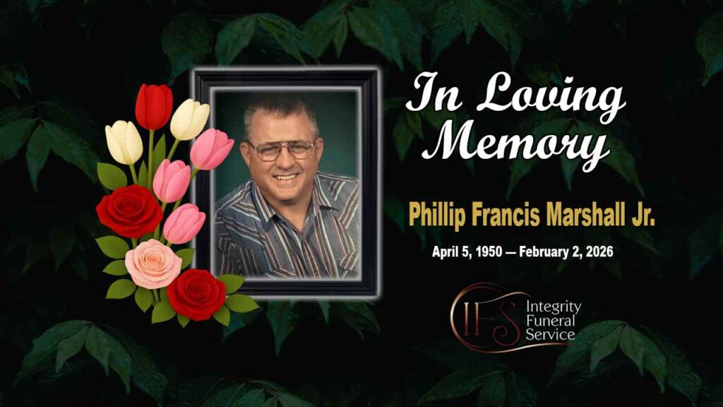 Obituary For Phillip Francis Marshall Jr