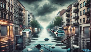 DALL·E-2024-09-02-11.11.54-A-widescreen-image-depicting-severe-inner-city-flooding-caused-by-a-powerful-storm.-The-scene-shows-a-flooded-urban-street-with-water-levels-reaching--1024x585