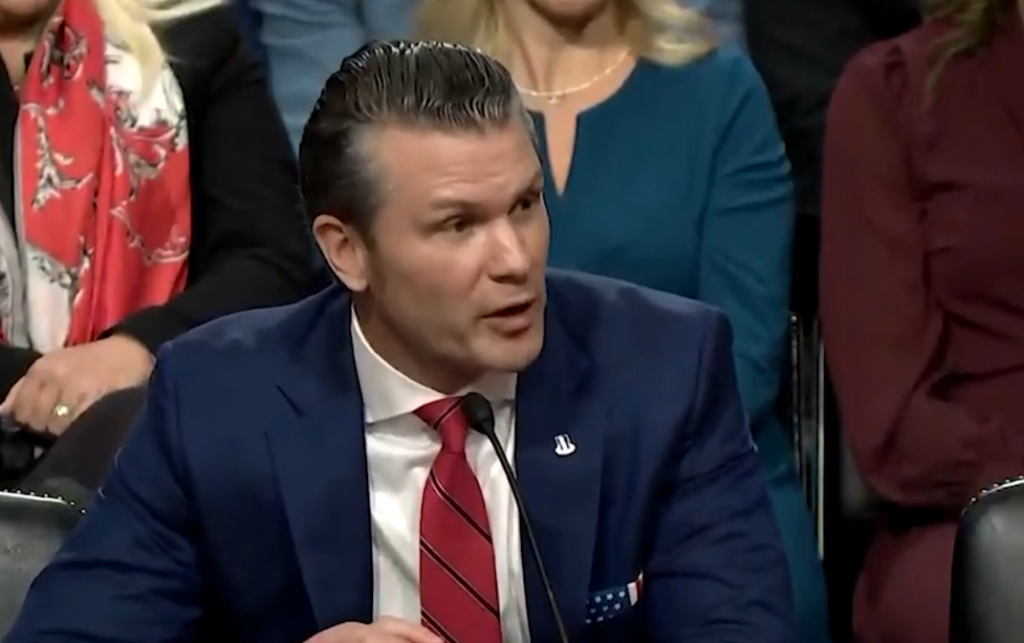 Pete Hegseth Hearing Senate