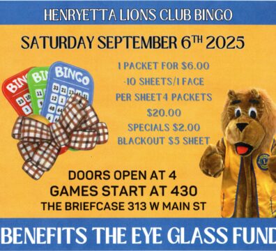 Bingo Sept 6