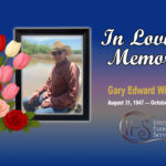 Obituary for: Gary Edward Williams August 31, 1947 — October 25, 2025