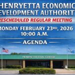 HENRYETTA ECONOMIC DEVELOPMENT AUTHORITY RESCHEDULED REGULAR MEETING