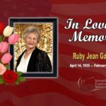 Ruby Jean Gasaway April 14, 1935 — February 18, 2026