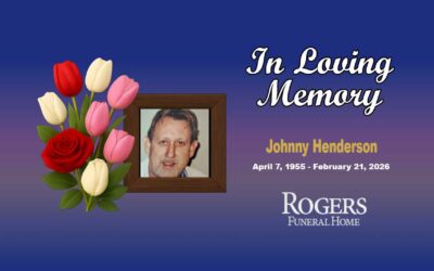 Johnny Henderson April 7, 1955 - February 21, 2026