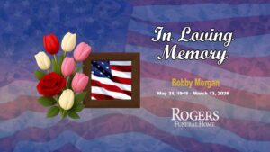 Bobby Morgan May 31, 1945 - March 13, 2026