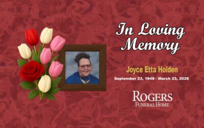 Obituary for Joyce Etta Holden