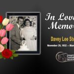 Davey Lee Stephens November 29 1932 — March 26 2026
