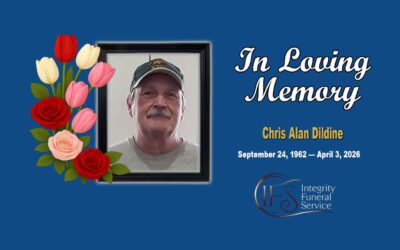Chris Alan Dildine September 24 1962 — April 3 2026