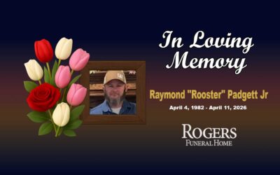 Raymond "Rooster" Padgett Jr - April 4, 1982 - April 11, 2026