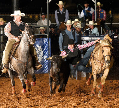 Nathan Duvall competing in Weatherford - Photo: Dale Hirschman