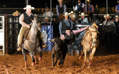 Nathan Duvall competing in Weatherford - Photo: Dale Hirschman