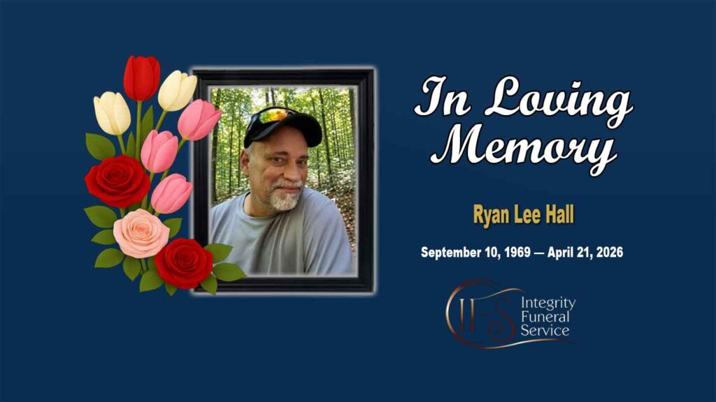 Ryan Lee Hall - September 10, 1969 — April 21, 2026