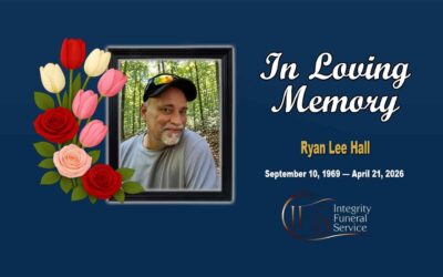 Ryan Lee Hall - September 10, 1969 — April 21, 2026