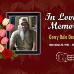 Gerry Dale Dearman December 25 1959 — May 13 2026