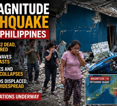 Vehicles-damaged-by-debris-after-powerful-earthquake-in-the-Mindanao-region,-Philippines,-on-June-8,-2026