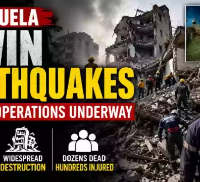 Venezuela twin earthquakes rescue operations underway