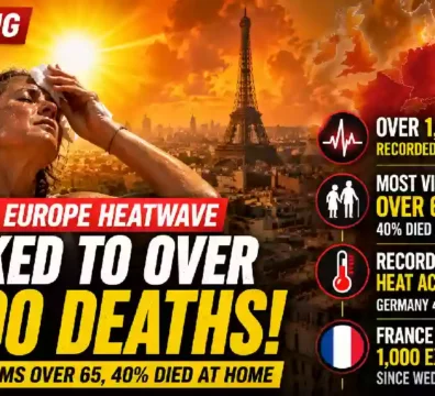 Europe heatwave crisis over 1,300 deaths