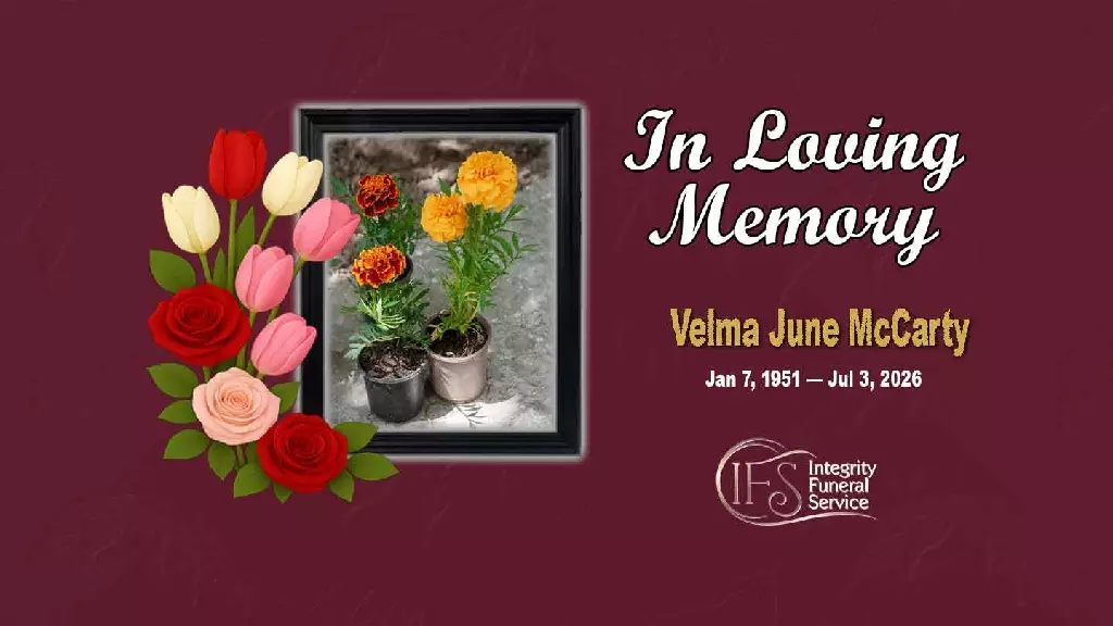 obituary for velma june mccarty