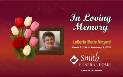 Obituary For LaBerta Marie Vinyard - March 31, 1941- February 1 2026
