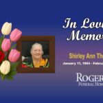 Obituary For Shirley Ann Thomas January 17 1954 – February 8 2026