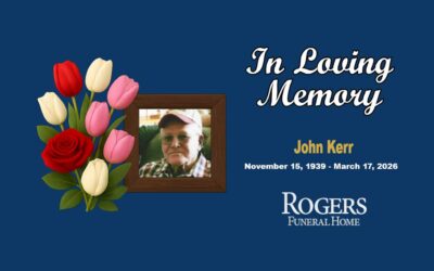 John Kerr November 15, 1939 - March 17, 2026