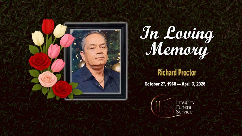 Richard Proctor October 27 1968 — April 3 2026