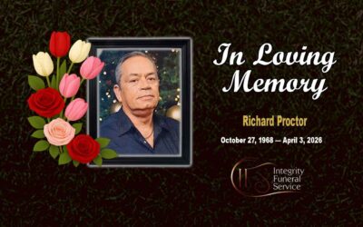 Richard Proctor October 27 1968 — April 3 2026