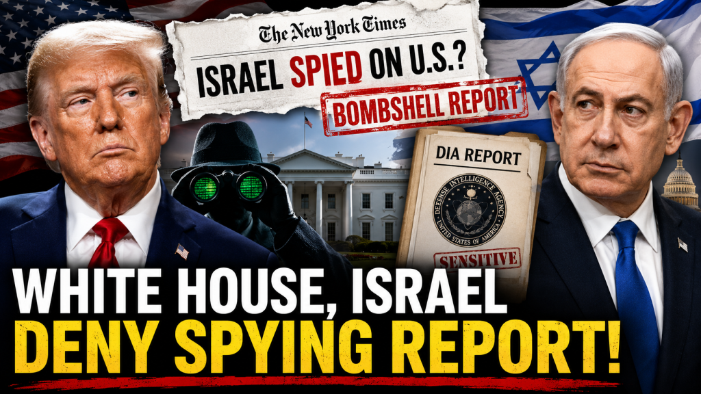 white house, israel deny spying report