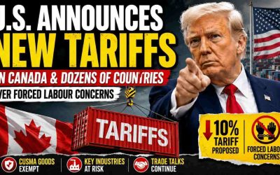 US announces new tariffs on Canada1