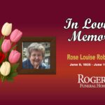 Obituary For Rose Louise Robertson June 9 1935 – June 10 2026