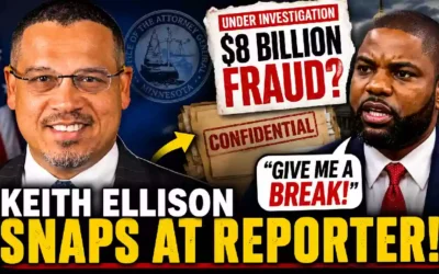 keith ellison snaps at the reporter fraud question